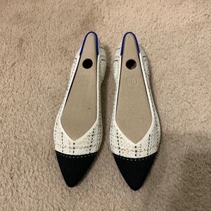 Rothy’s The Point in Moonlight Tweed color size 8. Brand new.